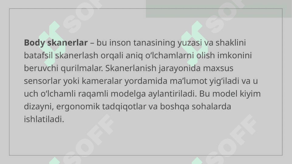 Body skanerlar va ularning turlari 2