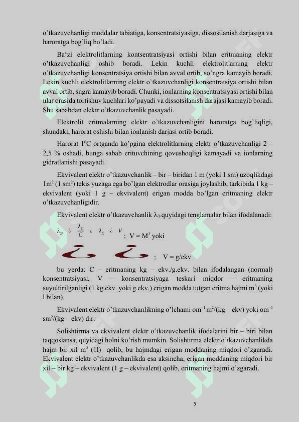 Konduktometrik analiz metodi 5