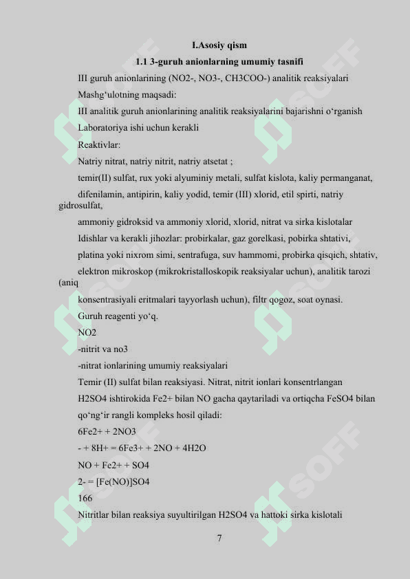 ANIONLARNING 3-GURUHI VA ULARGA XOS SIFAT REAKSIYALAR 6