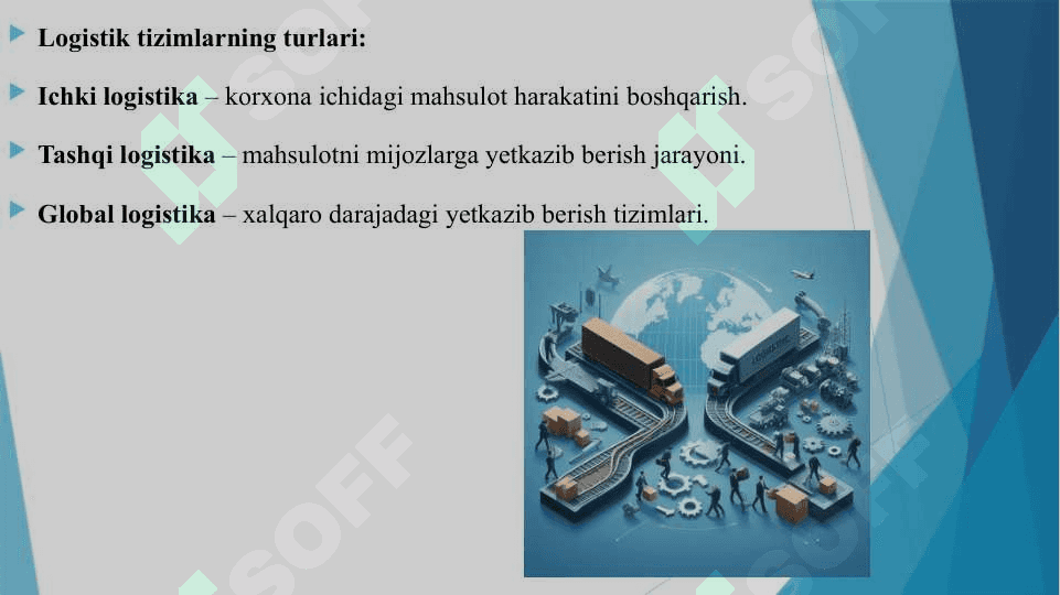 LOGISTIK TIZIMLAR 4