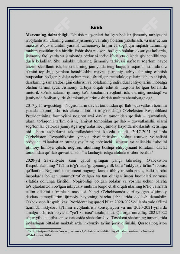 Eshitishda nuqsoni boʻlgan bolalar jismoniy tarbiyasi 2