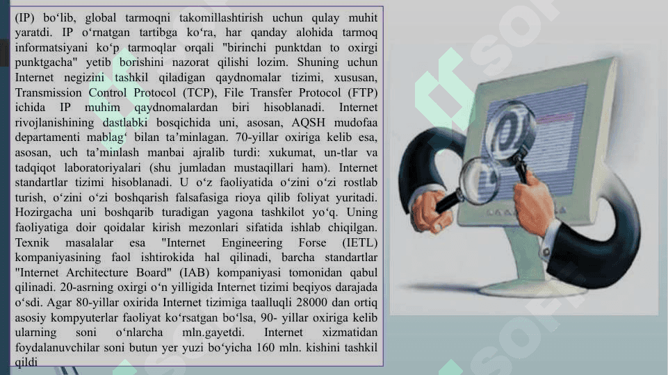 Internet va uning tarixchi uchun imkoniyatlari haqida. 4