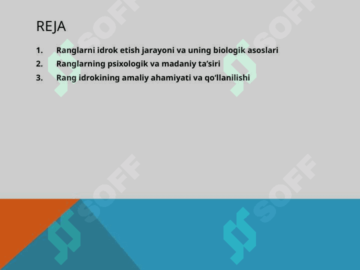 Ranglarni idrok etish 2