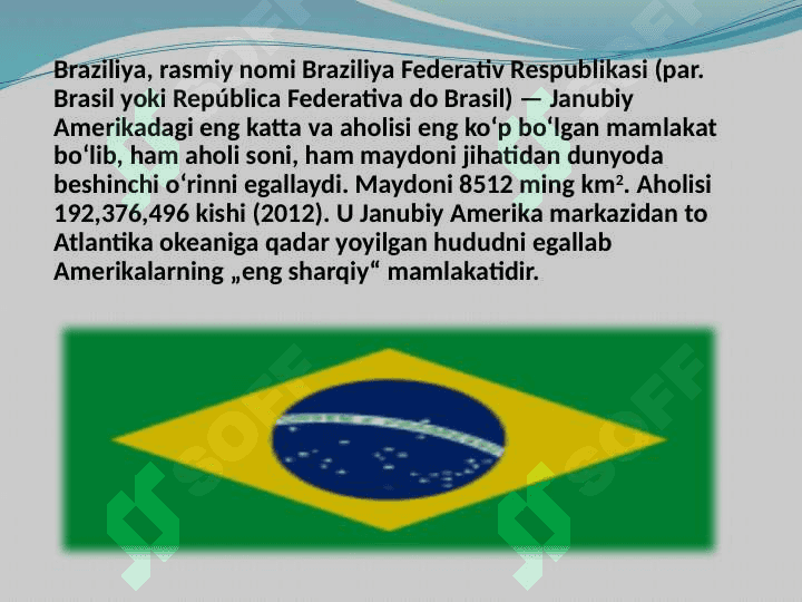 Brazikiya davlati slayd 2