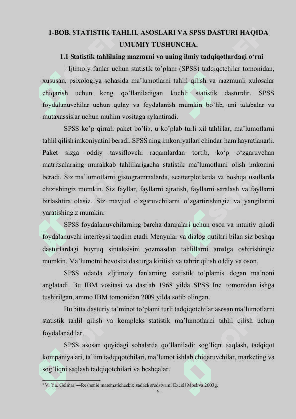 SSPSS da miqdoriy ko‘rsatgichlar orasidagi statistik bog‘liqlikni aniqlash 5