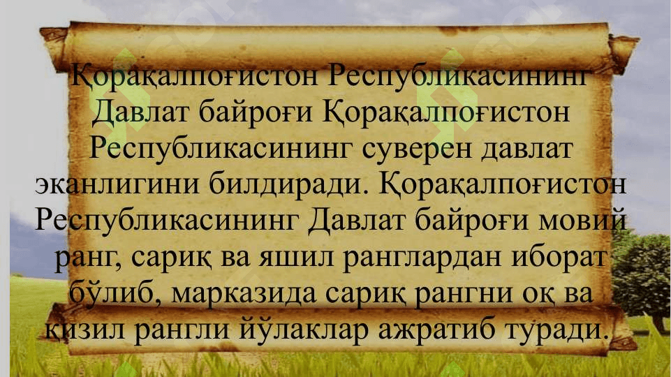 Қорақолпоғистон Республикаси мустақиллик йилларида 7