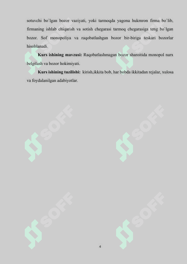 RAQOBATLASHMAGAN BOZOR SHAROITIDA MONOPOL NARX BELGILASH VA BOZOR HOKIMIYATI..docx 3