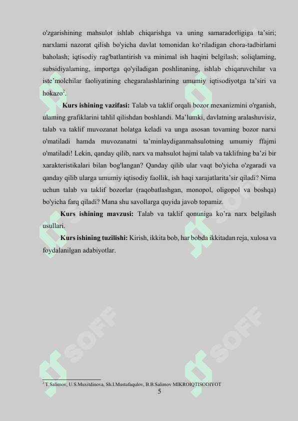 TALAB VA TAKLIF QONUNIGA KO’RA NARX BELGILASH USULLARI..docx 4