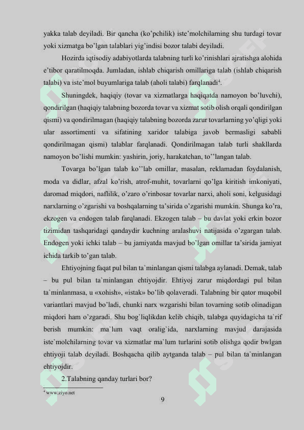 TALAB VA TAKLIF QONUNIGA KO’RA NARX BELGILASH USULLARI..docx 8