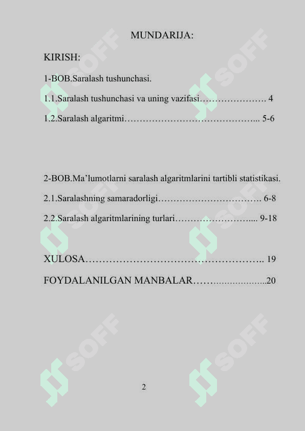 Saralash algaritmlari va ularning taxlili C#.docx 2