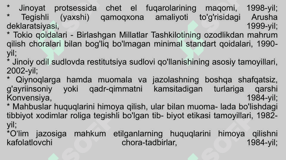MAHBUSLAR HUQUQLARINI HIMOYA QILISH 6