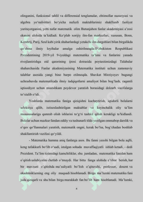 YARIM CHEGARALANGAN SOHALARDA BIR O’LCHAMLI ISSIQLIK TARQALISH TENGLAMASI UCHUN QO’YILGAN ( . ) NI DAVOM ETTIRISH USULIDA YECHISH.docx 4
