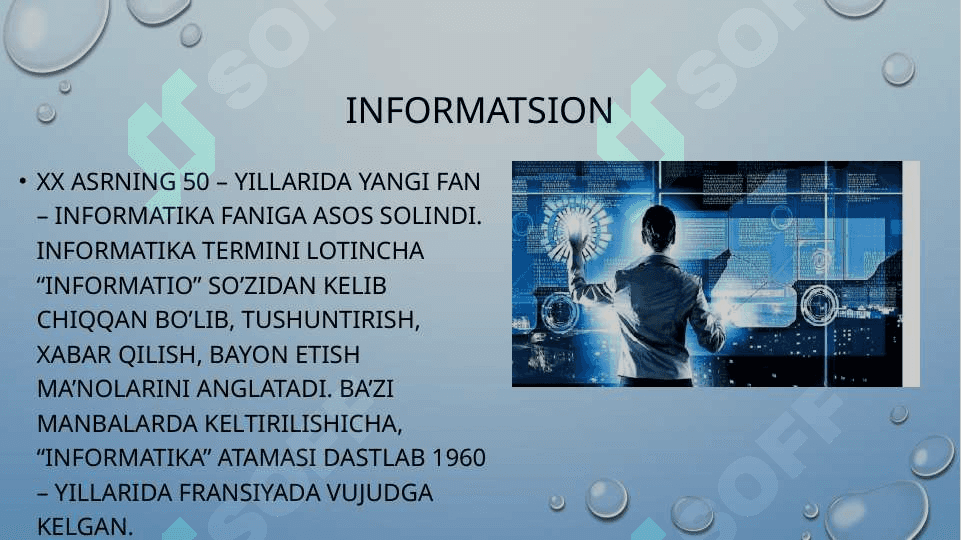 information kamunikatsion texnologiyalarning dasturiy  ta’minoti 3