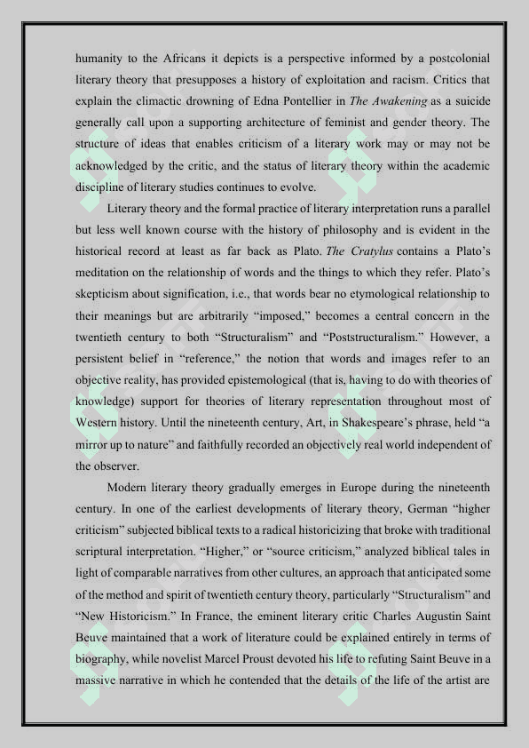 Literary Theory 4