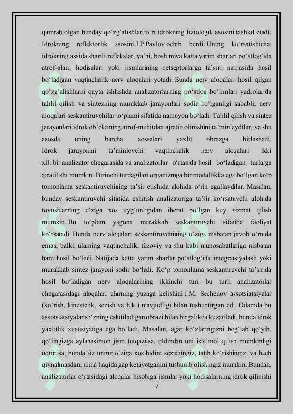 Dunyoni estetik idrok etishda badiiy asarlarning ahamiyati” referat. 8