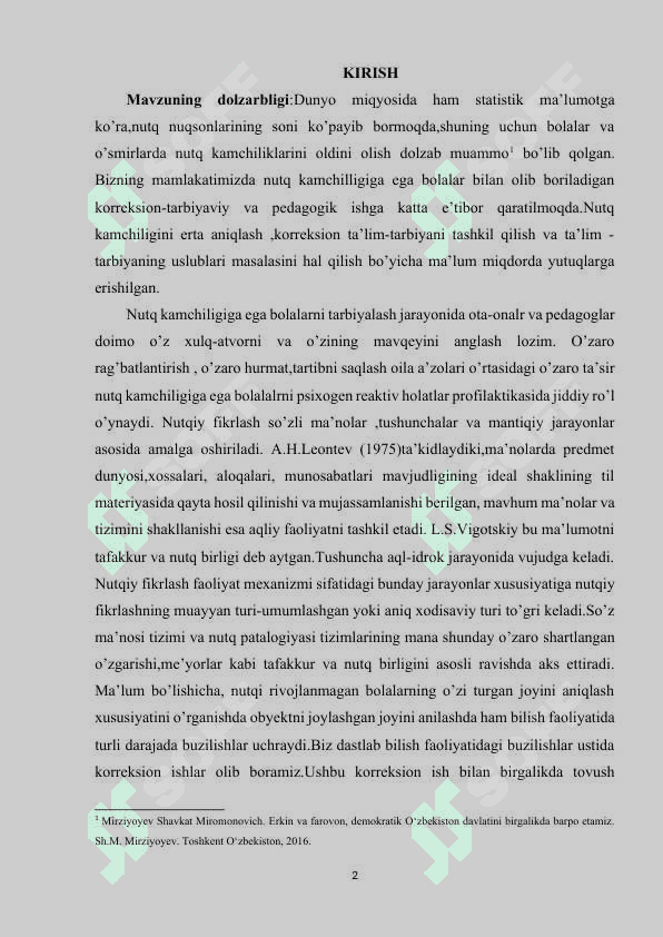 Nutqida kamchiligiga ega bo‘lgan bolalarning o‘yin faoliyatini shakllanishi 2