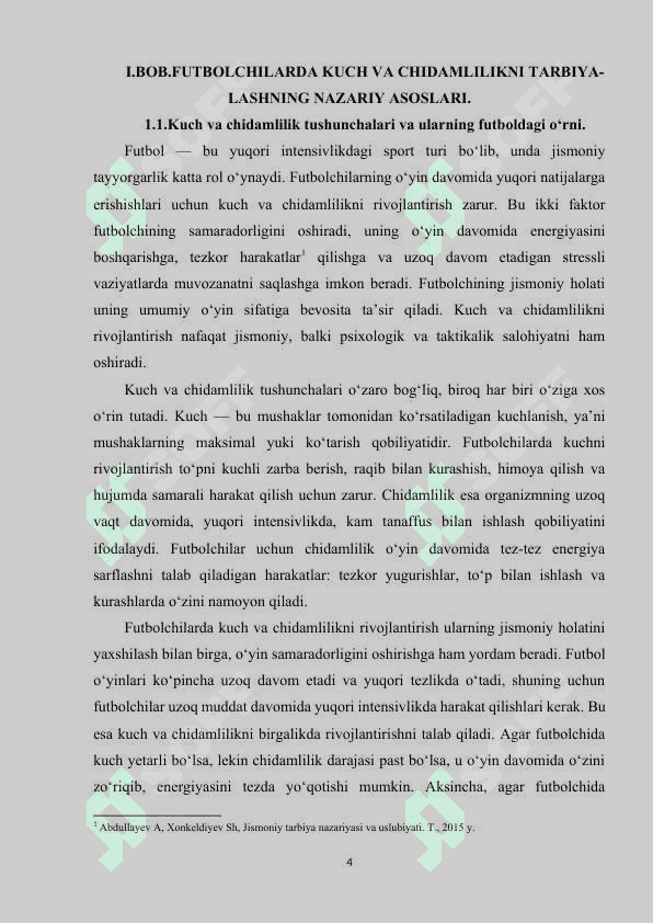 FUTBOLCHILARDA KUCH VA CHIDAMLILIKNI TARBIYALASH. 4