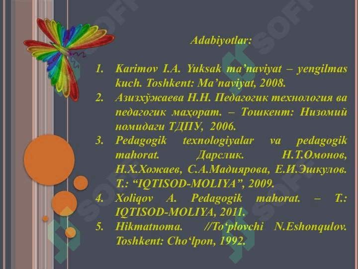 Kommunikativ malakalar va ta’sir etish 3