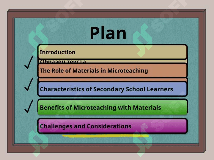 Microteaching using materials for secondary school learners 2