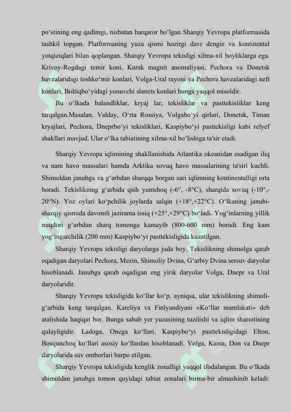Dunyo okeani mineral resurslari va ulardan foydalanishni optimallashtirish 7