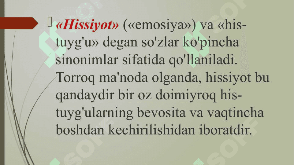 Kasbiy faoliyat samaradorligini oshirishda hissiy-irodaviy va shaxsiy fazilatlarning o‘rni. Shaxsning hissiy-irodaviy sohasi va kasbga moslashish 4