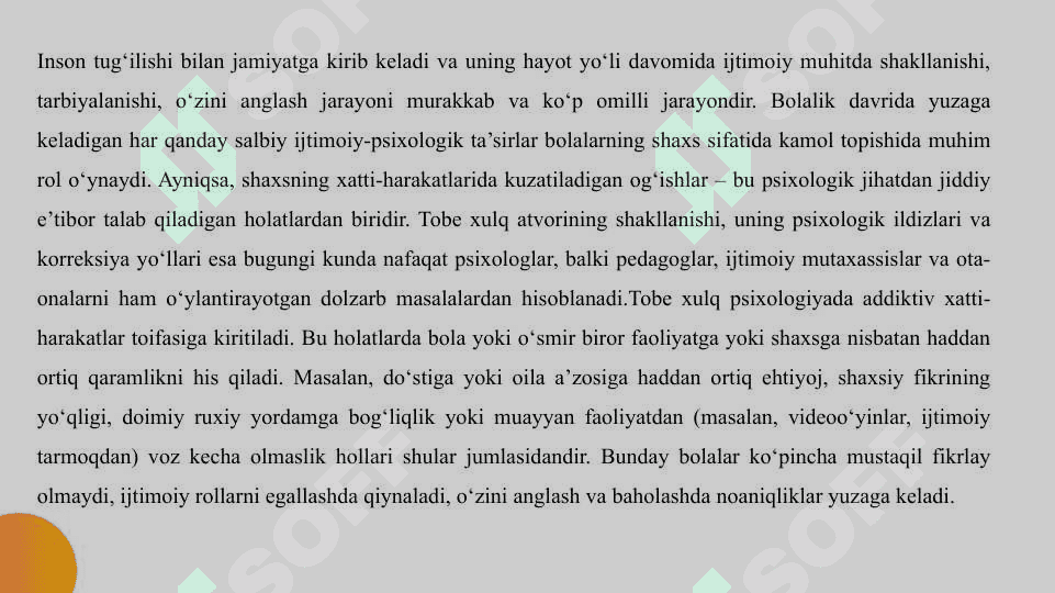 Tobe xulq turlarida korreksion ishlarni olib borish usullari slayd 3