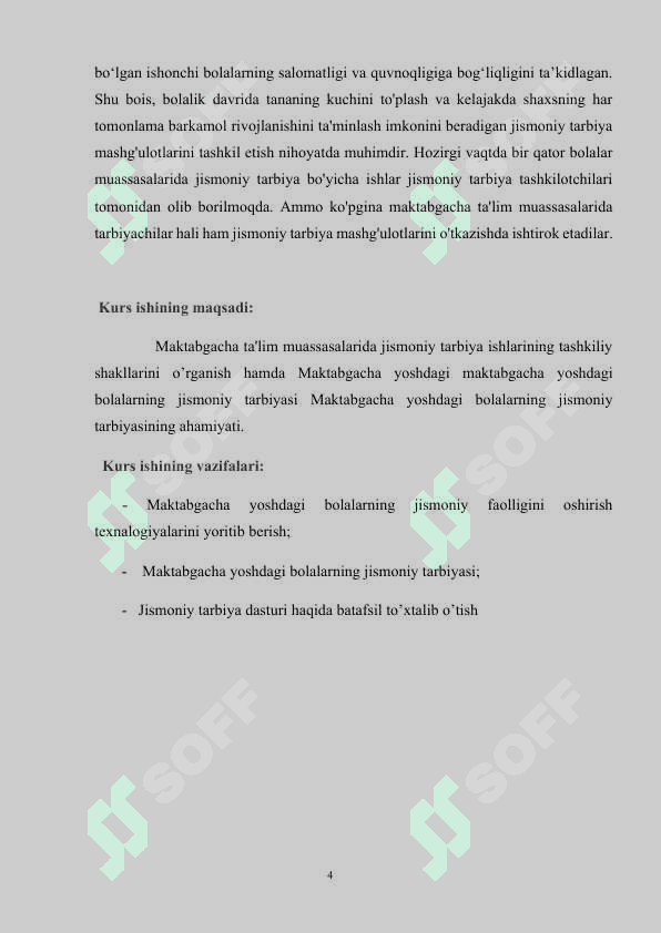 Maktabgacha yoshdagi bolalarning jismoniy faolligini oshirish texnalogiyalari 4