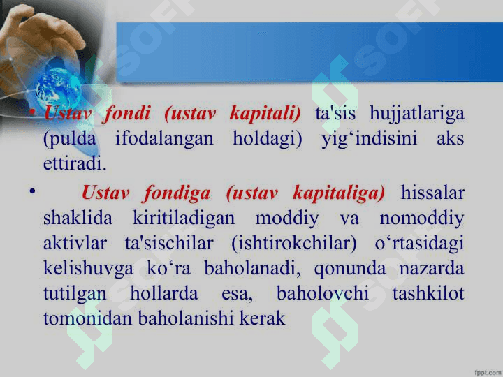 XUSUSIY  KAPITAL   HISOBI 6