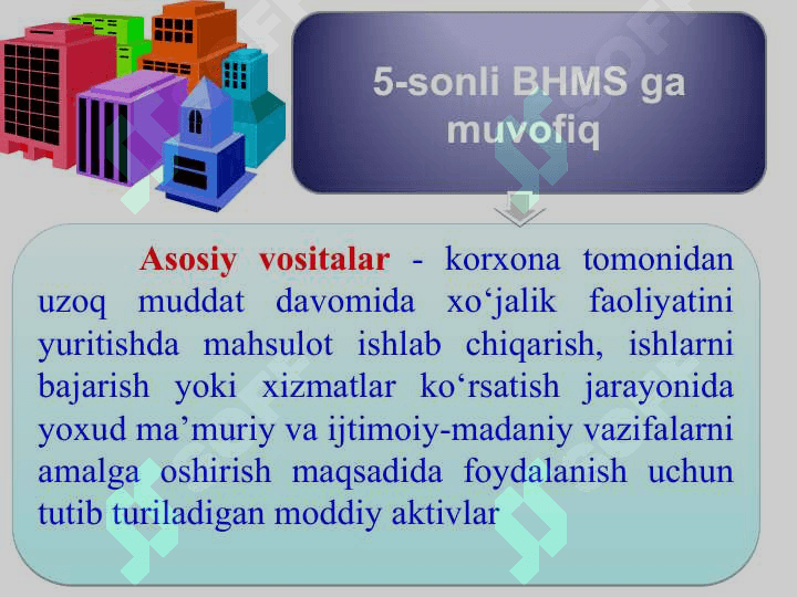 UZOQ MUDDATLI AKTIVLAR HISOBI 2