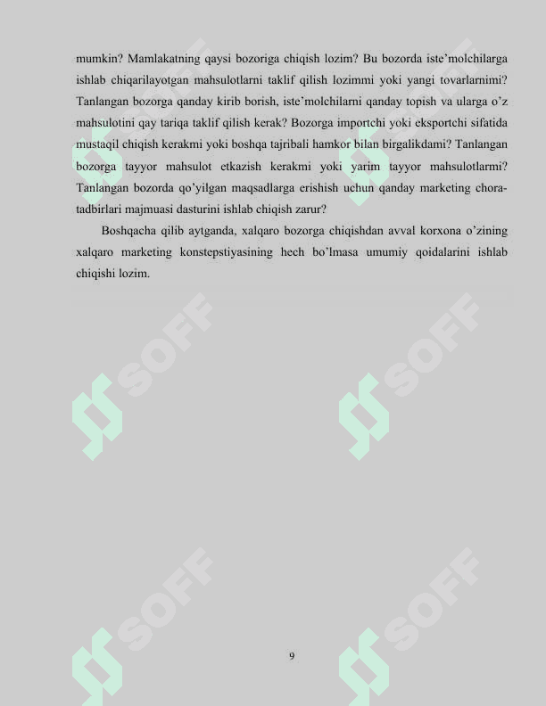 XALQARO MARKETING FAOLIYATINI TASHKIL QILISHDA MAVJUD TAHLILLAR TASNIFI.docx 8