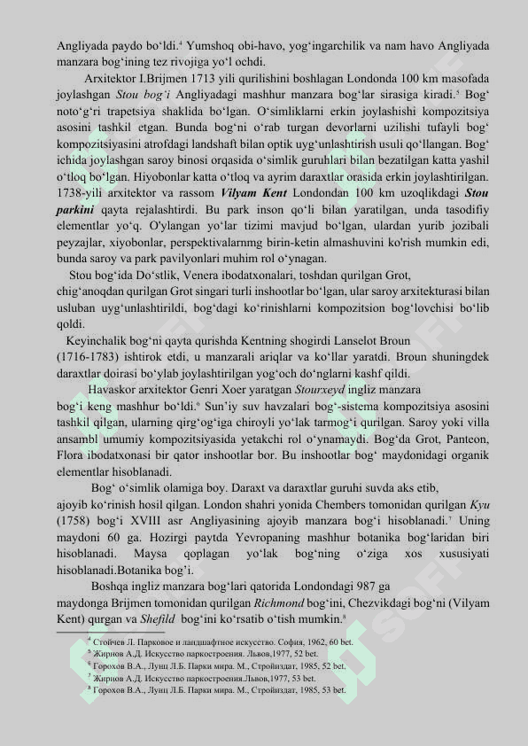 Angliyani va Germaniya parklari 2