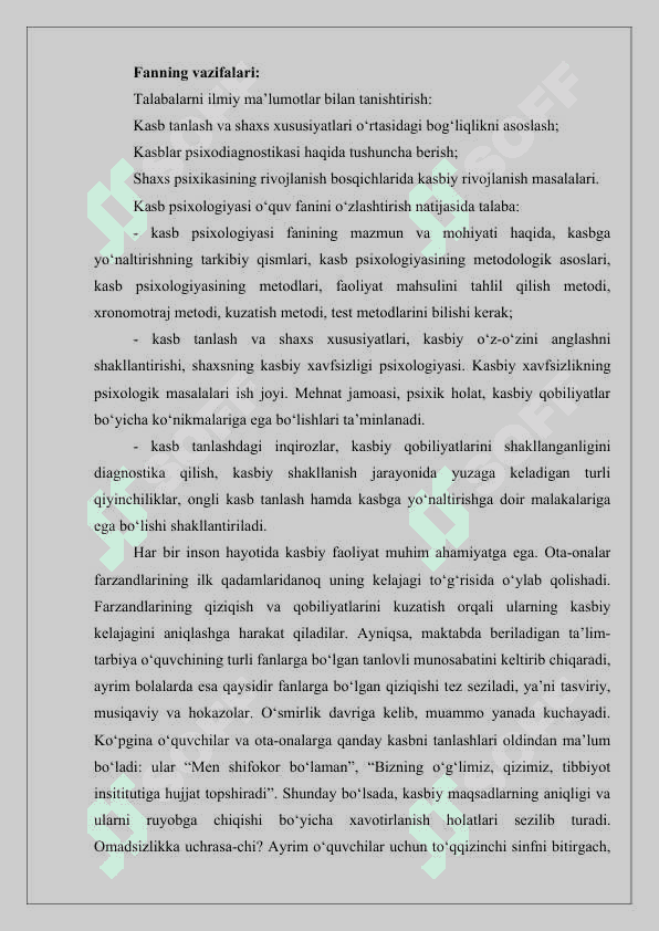KASBIY PSIXOLOGIYA FANINING PREDMETI 2 4