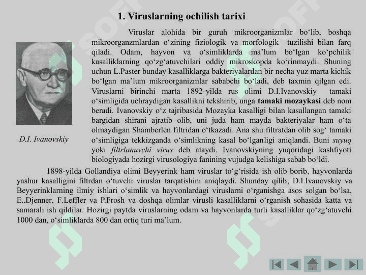 Viruslar va Bakteriifaglar. 3