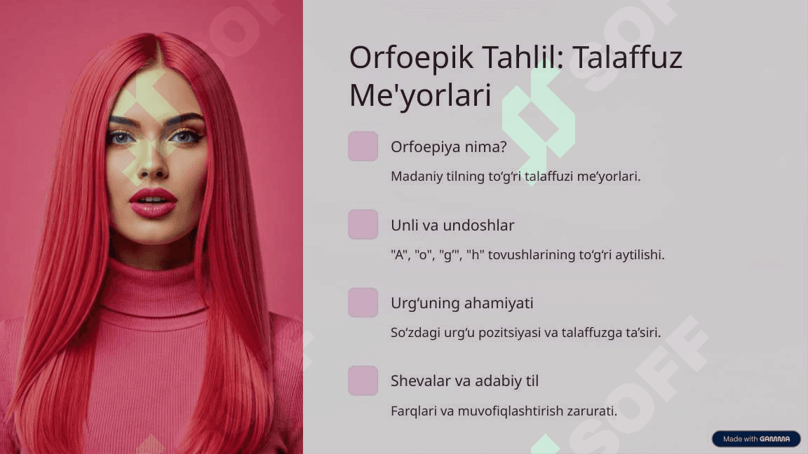Kompleks fonetik, orfoepik va orfografik tahlil 4