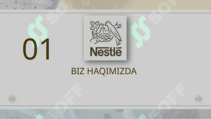 "Nestle" kompaniyasi haqida 3