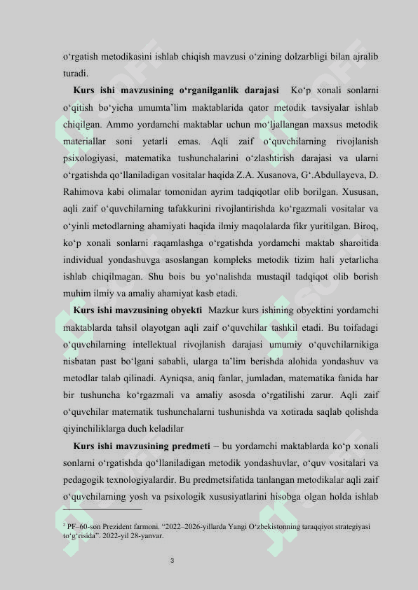 Ko'p xonali sonlarni  raqamlashga  o'rgatish metodikasi  kurs ishi 3