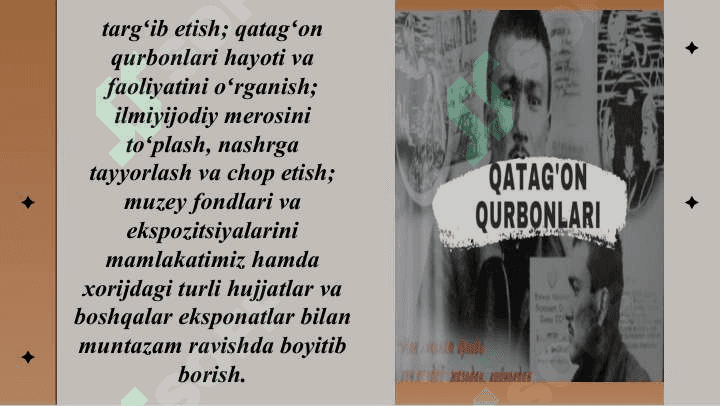 “Qatag’on qurbonlari xotirasi” 6