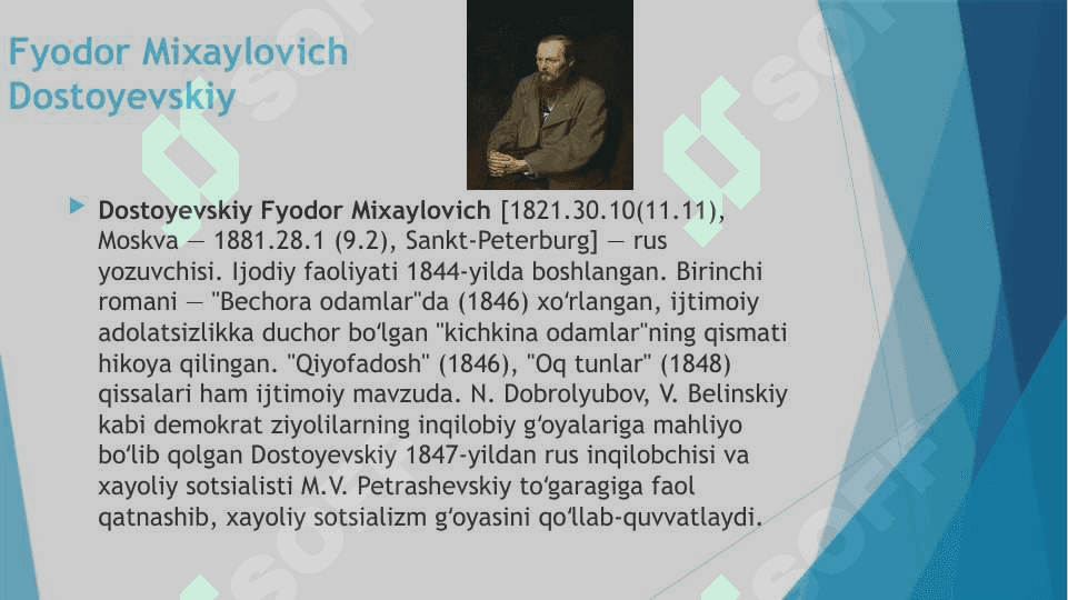 Dostoyevskiyning ,,Jinoyat va jazo’’ romanida inson tabiati talqini 2