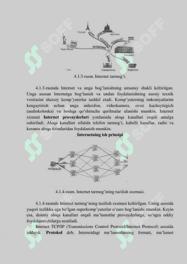 Tarmoq texnologiyalari tarixi. Tarmoq texnologiyalarining rivojlanish bosqichlari... 4