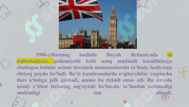 Xorijiy mamlakatlarda gospital pedagogika an’analari va xususiyatlari ppt.x 5