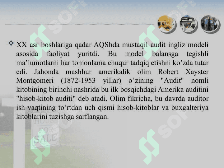 AQSH VA EVROPA DAVLATLARIDA AUDITORLIK FAOLIYATI 3