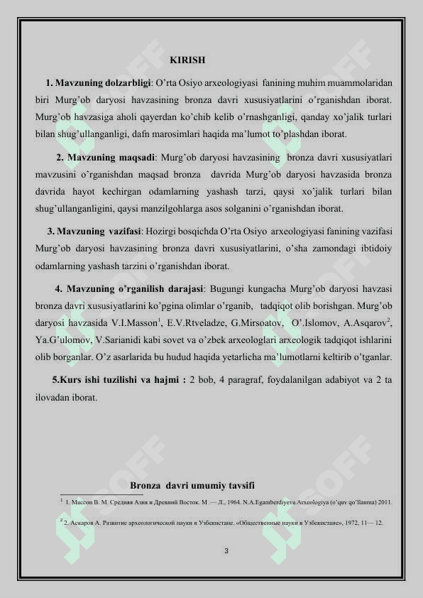 Murg’ob vohasining bronza davri o’rganilish tarixi.docx 3
