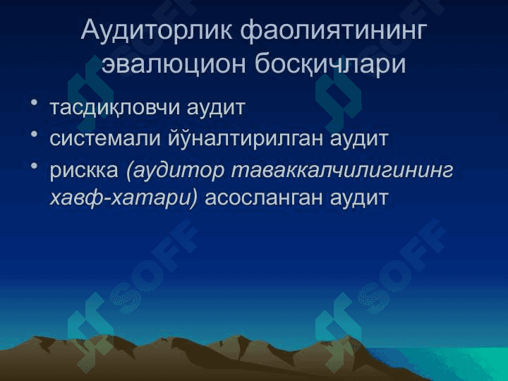 Хорижда аудиторлик фаолияти 4