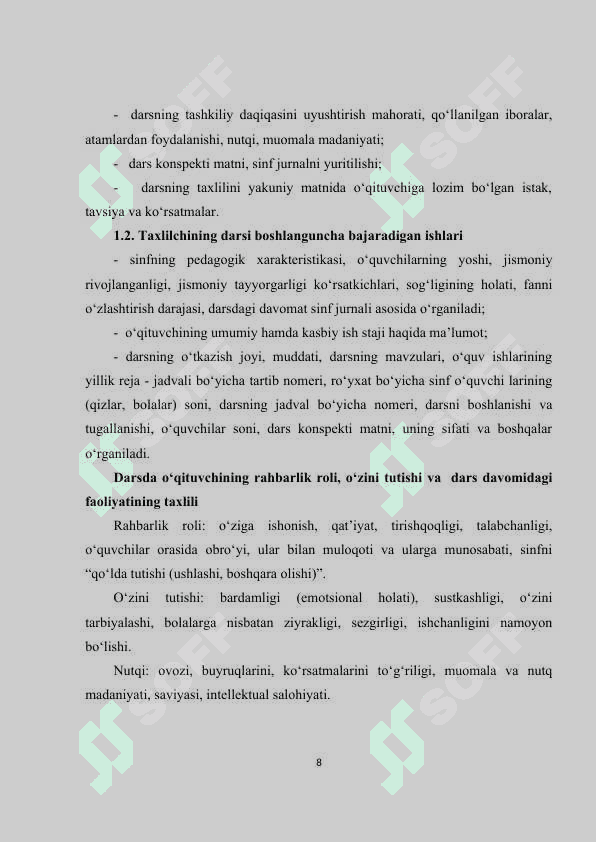 Jismoniy tarbiyada pedagogik texnologiyalar 8