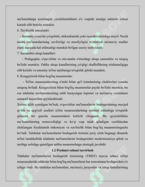 Talabalar haqida ma’lumotlarni saqlovchi” tizim veb saytini yaratish.docx 6