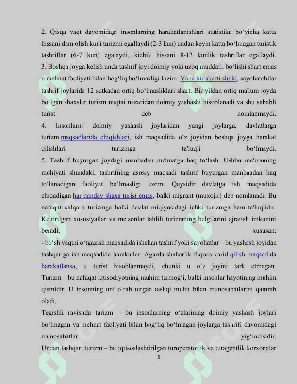 TURIZM BOZORI TUSHUNCHASI VA VAZIFALARI..docx 5