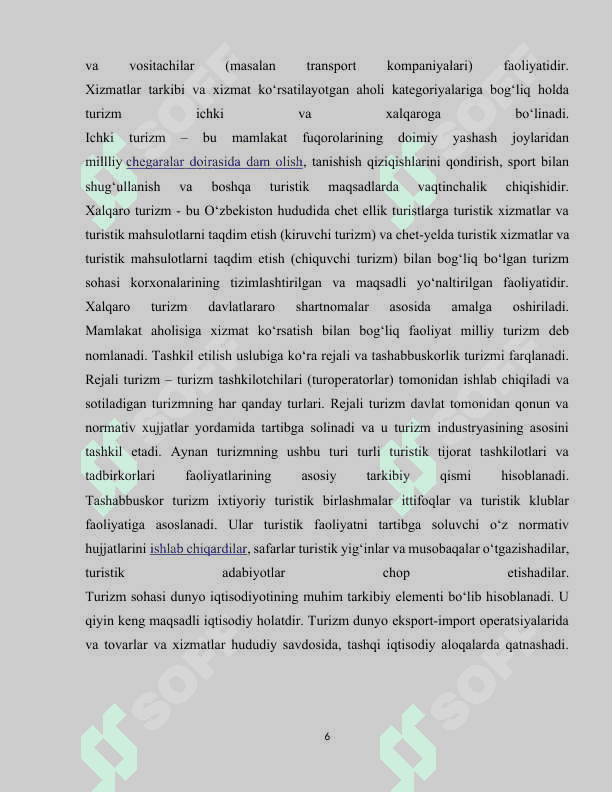 TURIZM BOZORI TUSHUNCHASI VA VAZIFALARI..docx 6