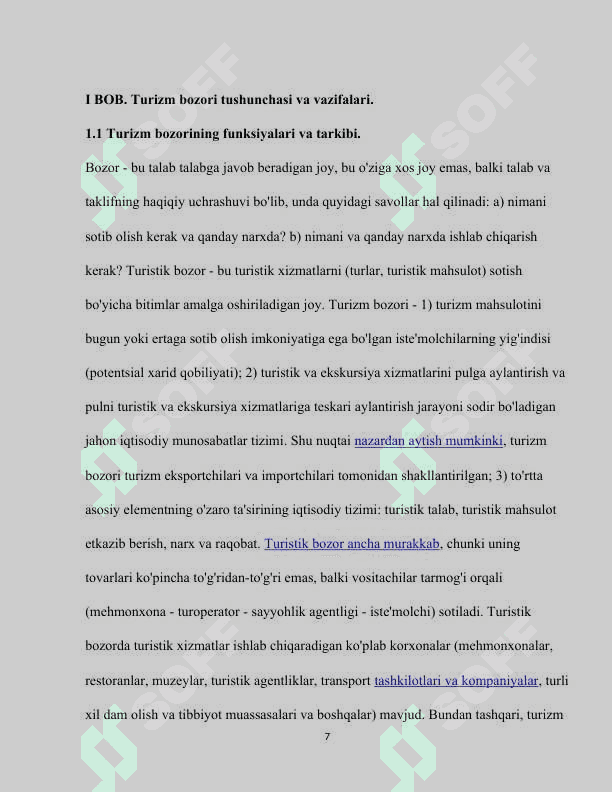 TURIZM BOZORI TUSHUNCHASI VA VAZIFALARI..docx 7