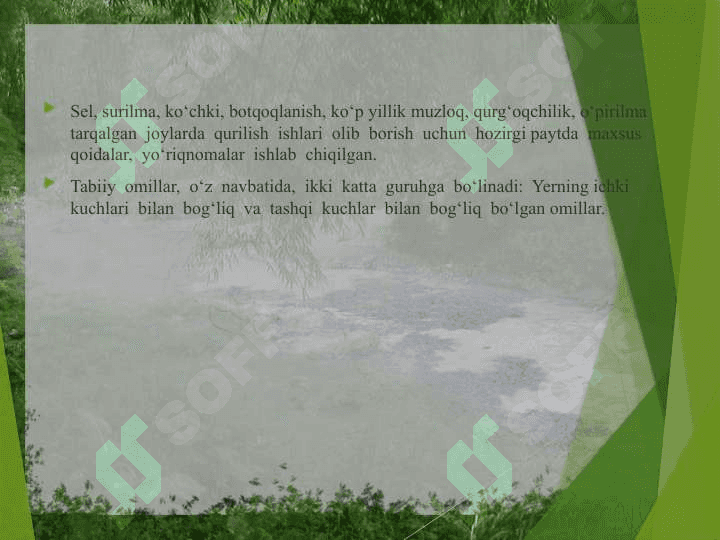 TABIIY GEOGRAFIK JARAYONLAR 6