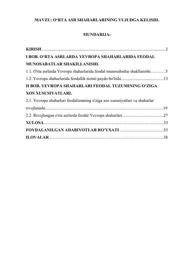 O’RTA ASR SHAXARLARINING VUJUDGA KELISHI.docx